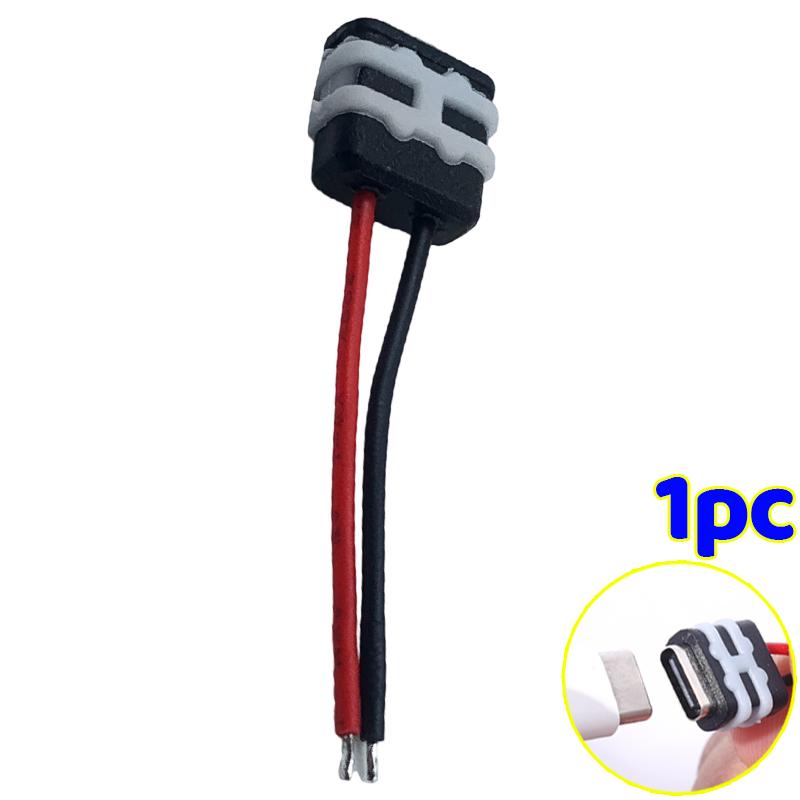 

2Pin Waterproof USB C Female Socket Panel Mount Connector for Auto Smart Devices Household Appliances Medical Equipment 5/1pcs