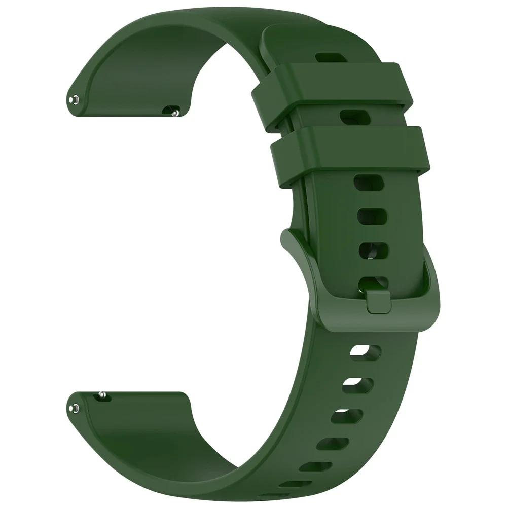 20 22mm Universal Silicone Strap For Garmin Venu 3 Band Forerunner 265 255 Music Vivoactive 4 For Garmin Venu Sq 2 Plus Bracelet