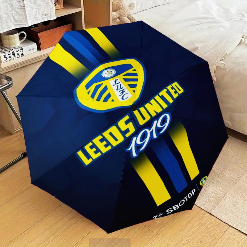 1PC Fc Crest Design Printed Umbrella Folding umbrella, automatic umbrella 8-Frame for Travel, camping Fan gifts Christmas Gifts