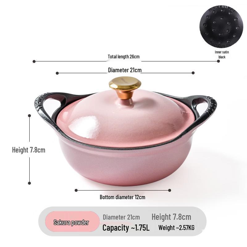 ZISIZ National Style Enamel Ingot Pot