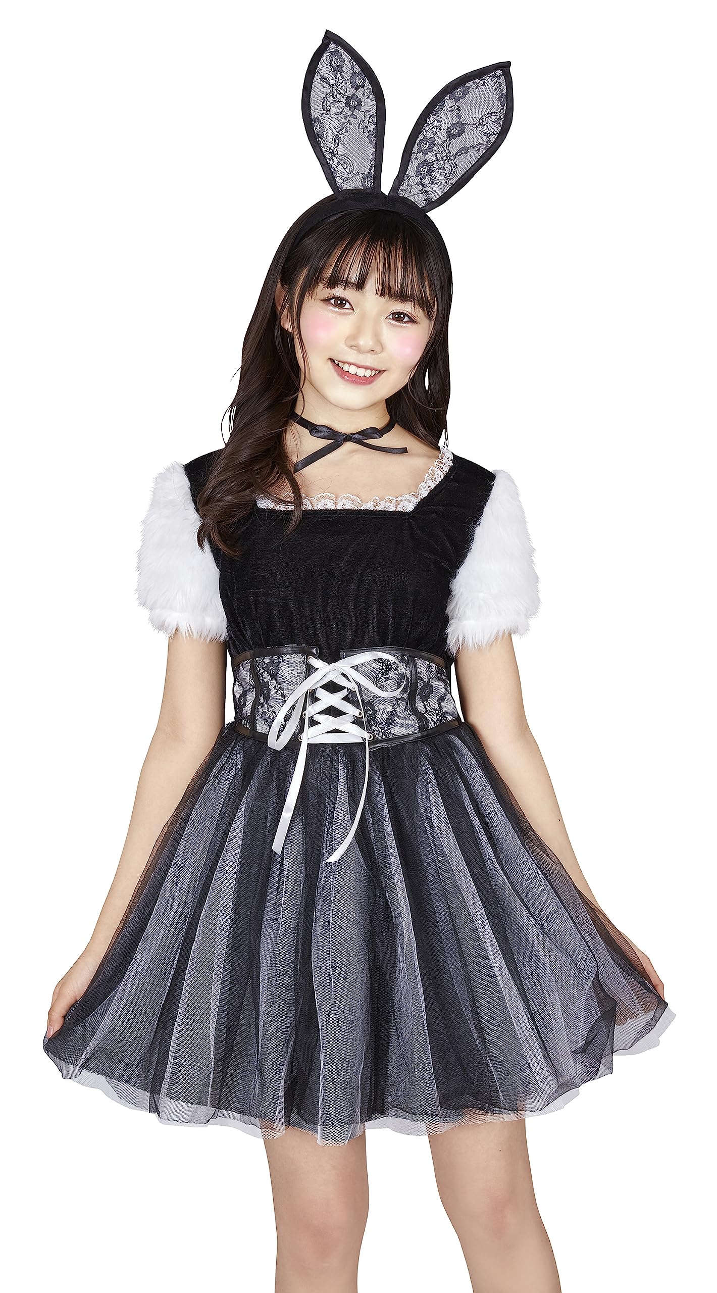 Clearstone COSCHU Halloween Costume Vanilla Rabbit Kids Junior 150cm Girls White