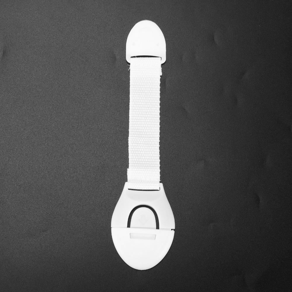 10 pcs Adjustable Length Pet Safety Lock White Fridge Door Buckle  Storage Furniture