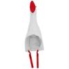 White/Pink Halloween Party Hat Plush Cartoon Goose Hat Outdoor Big Goose Headgear  Halloween Party