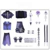 Disfraz de Cosplay de Flins de Genshin Impact con Tejido de Poliéster para Role Play de Anime