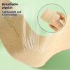 Women Self‑Adhesive Pig Leather Insoles Barefoot Use Breathable Sweat‑Absorb Ultra‑Thin for High Heels Pumps Summer