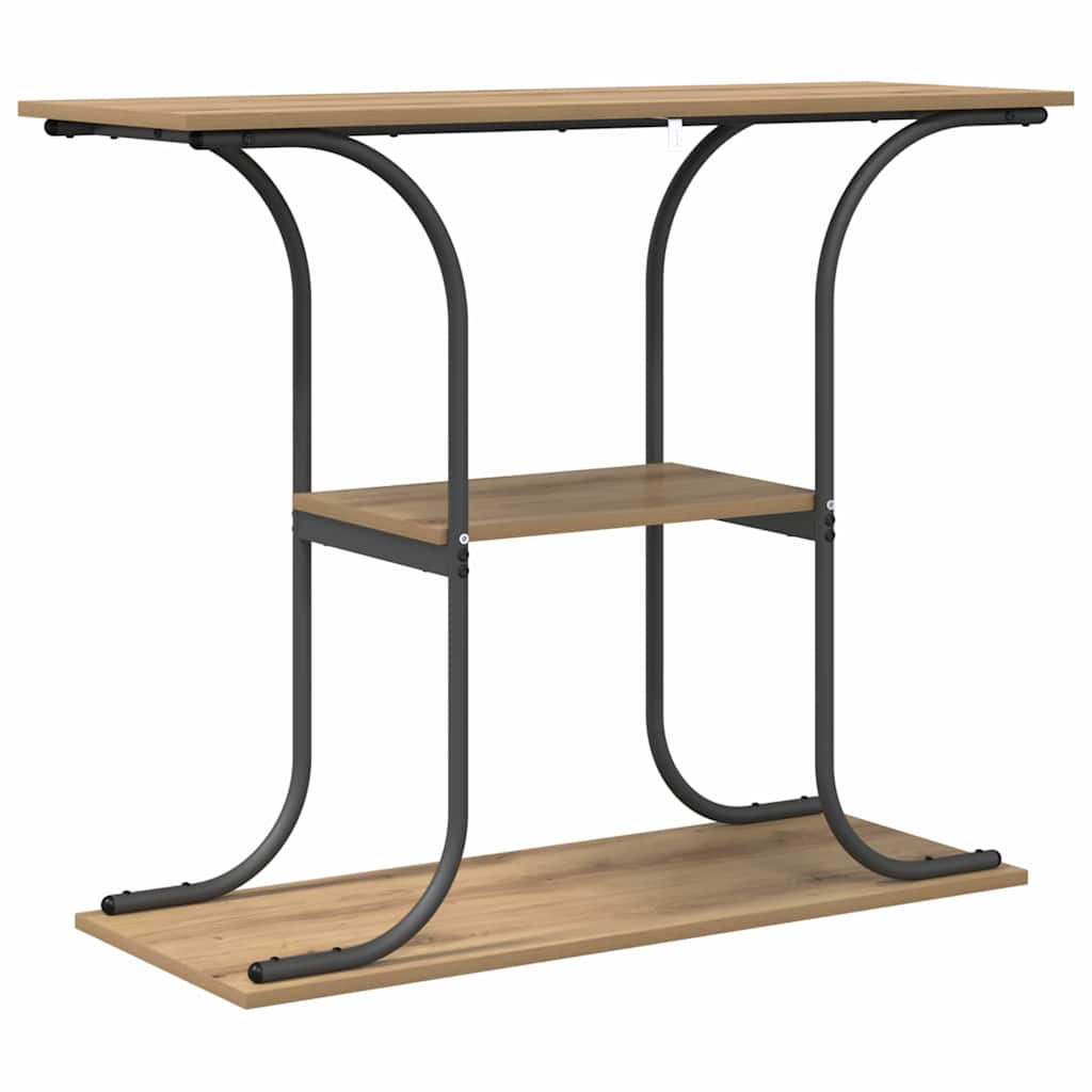 Artisan Oak Console Table 101 x 35 x 80.5 cm Engineered Wood