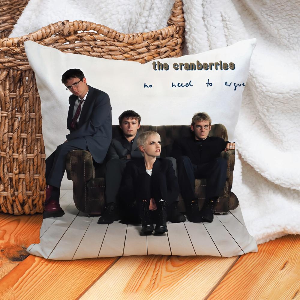 Band The C-Cranberries Pillow Case Home Cushion Cover Suitable For Office Sofa Car Suitable For All Seasons