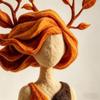 Yoga Girl Meditating Statue Multi-Purpose Inner Harmony Figurine Home Decoration  Living Room