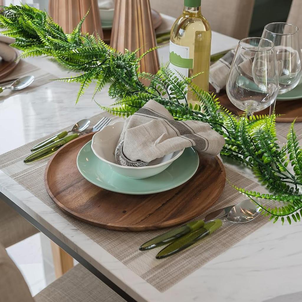 Konstgjorda murgröna Växter Olja lakrits Persisk vinranka blad Bröllop Jul Hem Festival Balkong Trädgård Kontorsdekoration Het försäljning