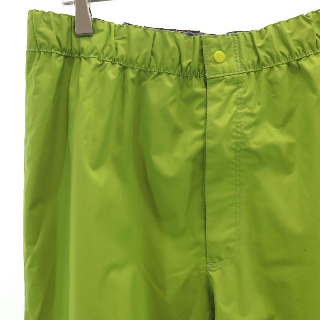 SALOMON Rain Pants L Yellowish Green Men's Used