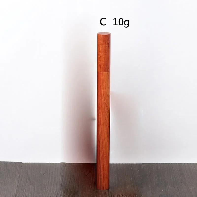 Wooden 5g/10g/20g Rosewood Incense Sticks Storage Tube Portable Wood Box, Can Put 10cm/21cm Sandalwood OUD Incense