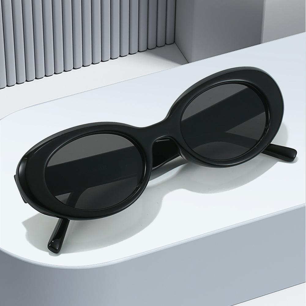 Trendy Fashionable Oval Small Frame Sunglasses For Women & Men  Chic Eyewear  Stylish Shades Cool Sunglass For Every Occasion