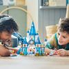 LEGO Disney Princess Cinderella and Prince Charming’s Castle 43206, Multicolor