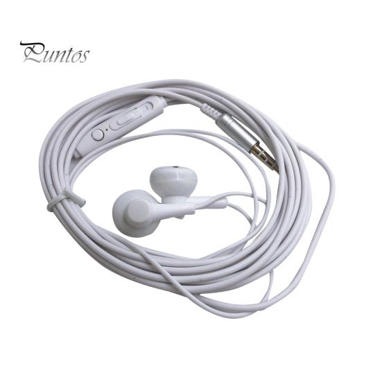 Cavo da 3 metri Spina da 3,5 mm Auricolare cablato per bassi Cuffia per monitoraggio live per trasmissione