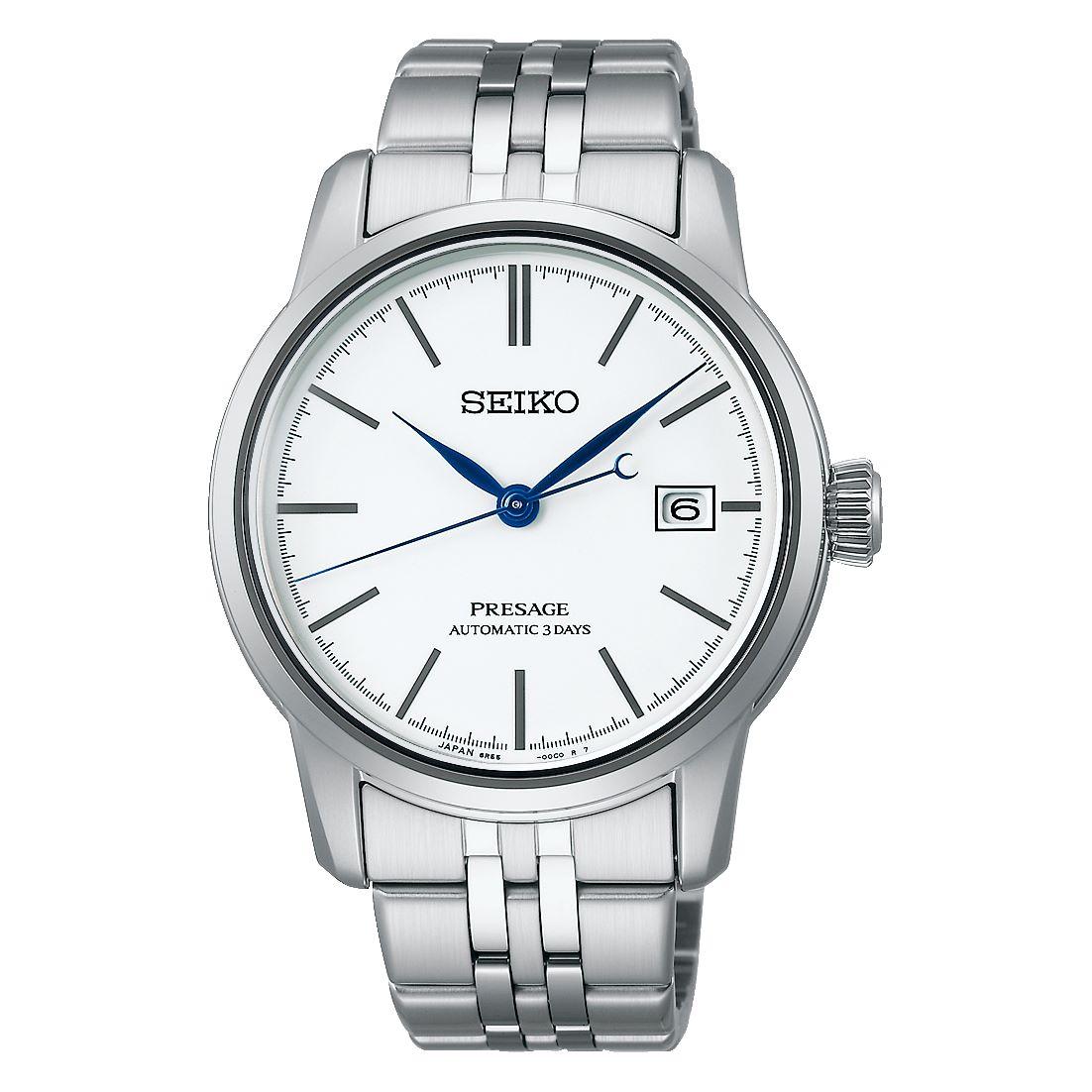Мужские часы Seiko Presage Craftsmanship Automatic 6R55 SPB403J1 белый