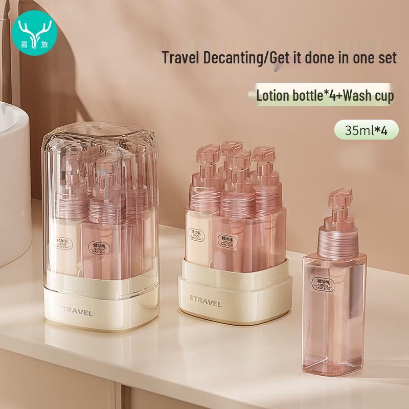 Easy Travel Portable Travel Dispenser Bottle Kit