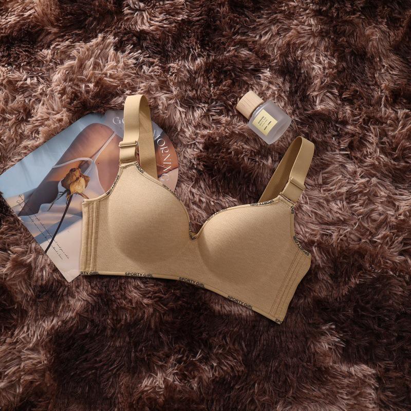 Plus Size Seamless Push-Up Bra with Side Support - Anti-Sagging for a Smaller Look