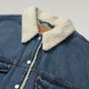 Levis Fleece Lined Warm Imitation Lamb Wool Jacket Denim Coat Women jackets A4435-0011