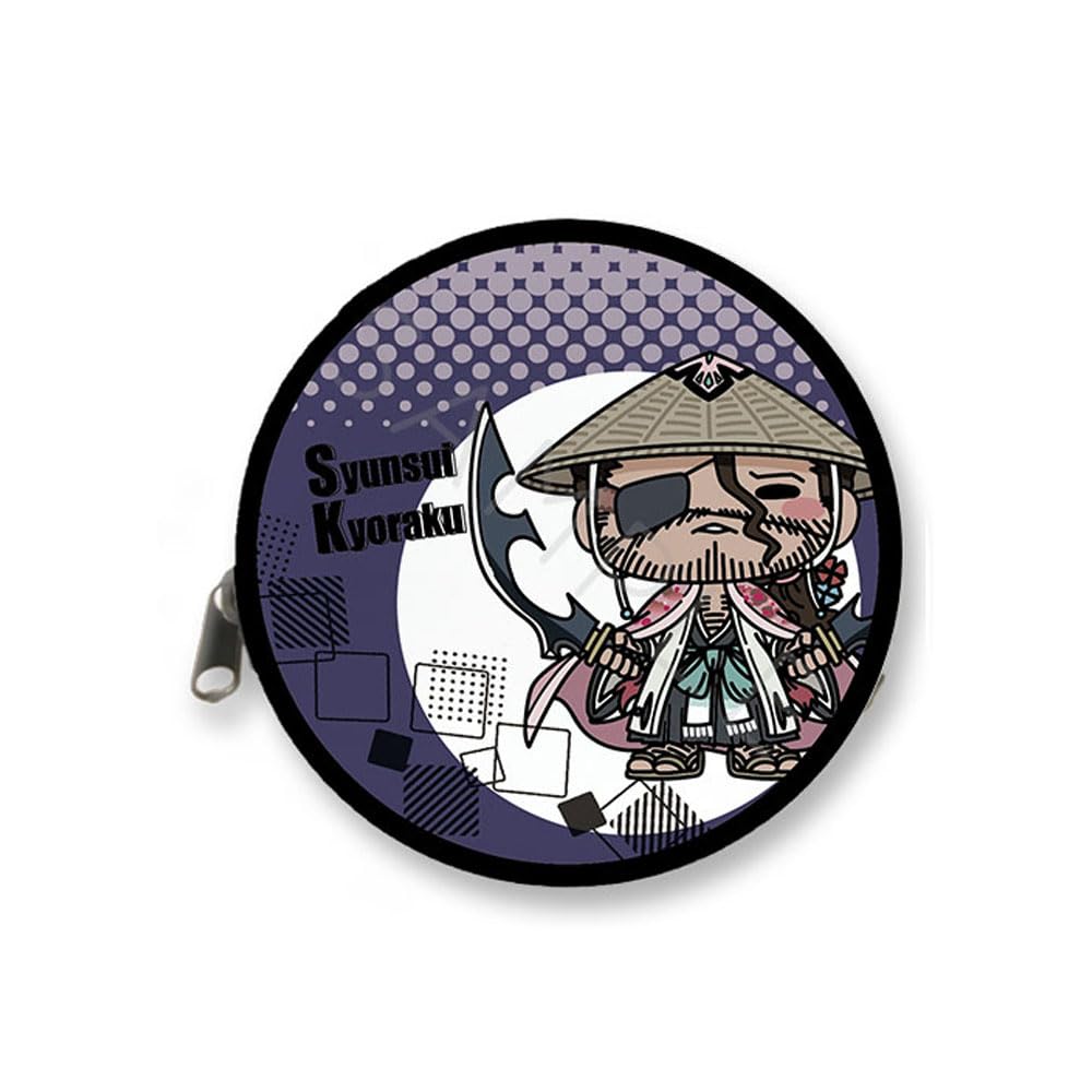 

ТВ-аниме «BLEACH: Война Тысячелетнего Кровопролития» D [Кёраку Сюнсуй] Круглый футляр для монет
