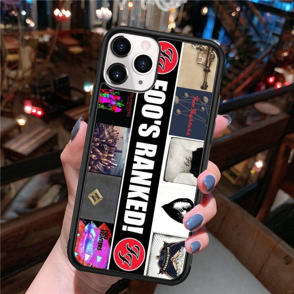 Band F-Foo F-Fighters Classic Rock Phone Case For IPhone 17 16 15 14 13 Plus 12 11 Pro Max PC+TPU Cases Back Cover
