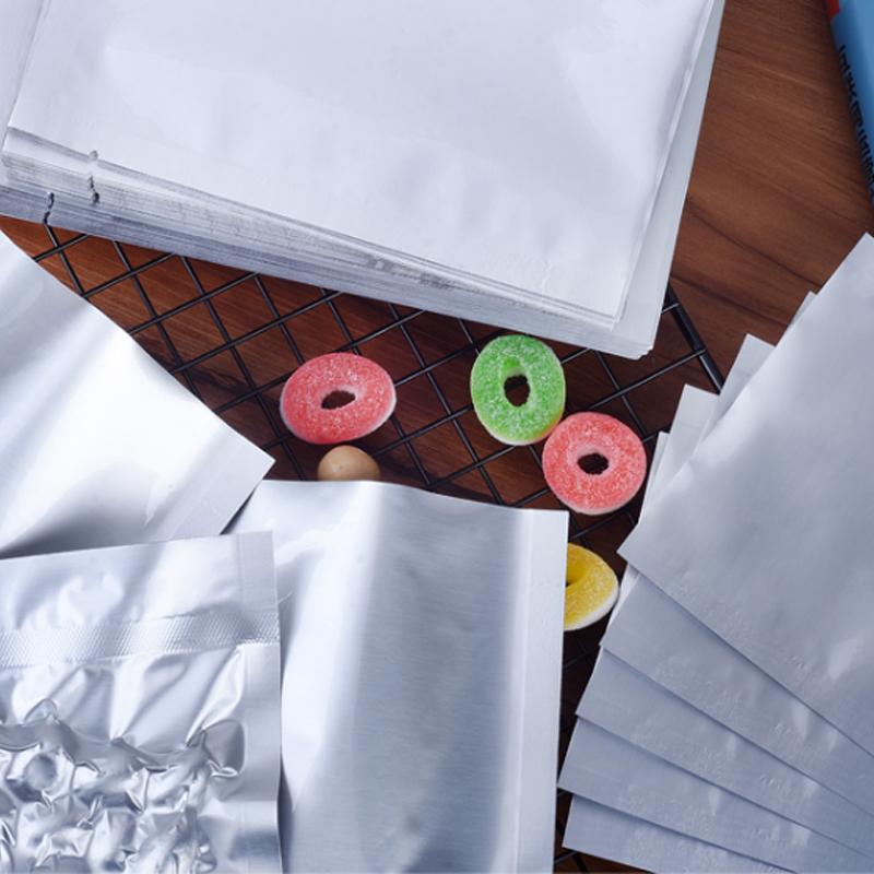 Aluminum Foil Bag Flat Bottom Zipper Heat Seal Compression Home Kitchen Premium Durable Quality Useful