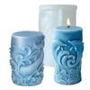 Marine Jellyfish Candle Mold High-Quality Ocean Silicone Candle Mold Cylindrical Aroma Candle Mold Marine-Themed For Gifts