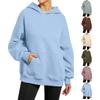 Womens Oversized Sweatshirts Fleece Hoodies Long Sleeve Shirts Pullover Fall Clothes With Pocket