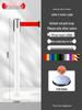 Retractable Queue Barrier Post with Belt