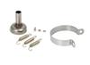 Stainless Steel Exhaust Pipe for Honda Heavy Bass Exhaust Stainless Steel Universal Aftermarket Part for Monkey, Gorilla, Dax, Chaly, Cub, Etc. Sound.