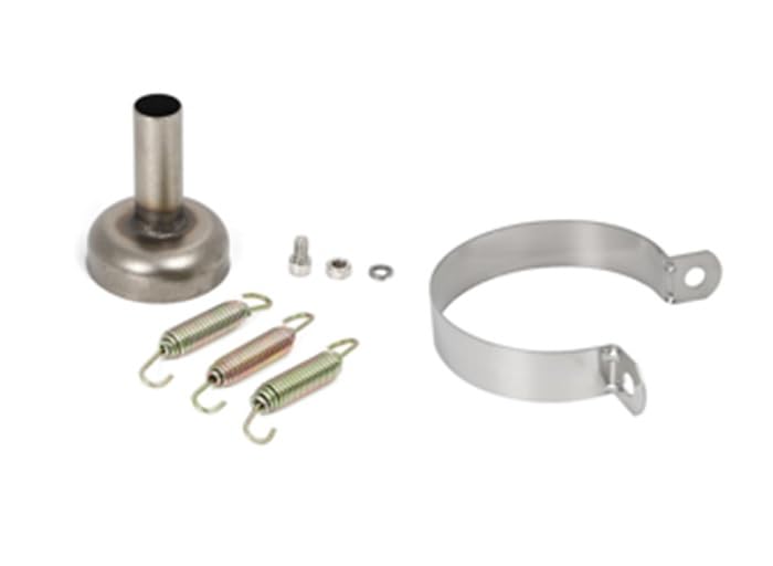 Stainless Steel Exhaust Pipe for Honda Heavy Bass Exhaust Stainless Steel Universal Aftermarket Part for Monkey, Gorilla, Dax, Chaly, Cub, Etc. Sound.