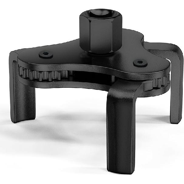 Universal Oil Filter Wrench Adjustable, From 2-1/2 Inch To 4.5 Inch 3 Jaw Oil Filter Removal Tool Set, Efficiency 2 Way Oil Filter Wrench