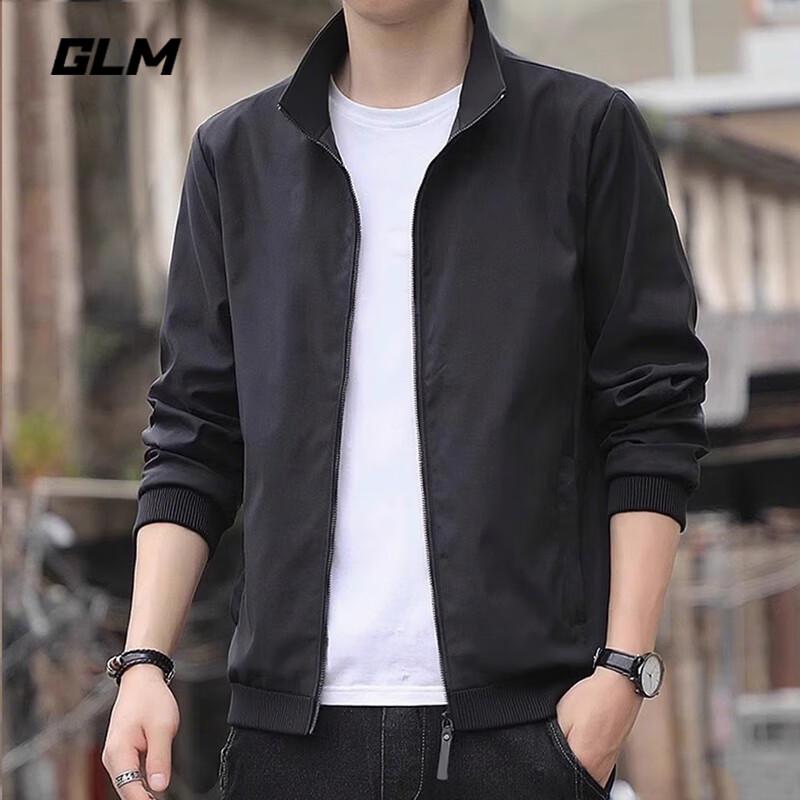 GLM Men s Casual Stand-Collar Jacket 2XL