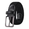 Men's Casual Elastic Canvas Belt with Pin Buckle - Multi-color, Outdoor Versatile