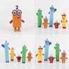 Numberblocks Bunte Bausteine Niedliche Verwandlungsfiguren für Kinder Spielzeit