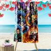 Demon Slayer Anime Print Beach Towel, Large Soft Quick Dry Towel for Beach Camping Swimming