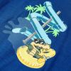 T-shirt pour enfants bleu foncé 5 dimensions disponibles