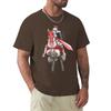 Medieval Knight In Armor On Horse T-Shirt Summer Tops Animal Prinfor Boys New Edition Fruit Of The Loom Mens T Shirts