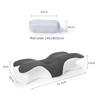 Butterfly Shaped Ergonomic Orthopedic Pillow Breathable Contoured Support Pillows Soft Sleeping Cervical Pillow for Home Bedroom