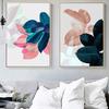 3Pcs Fashionable Leaf Pattern Canvas Wall Art Painting Printed Picture Home Office Decor