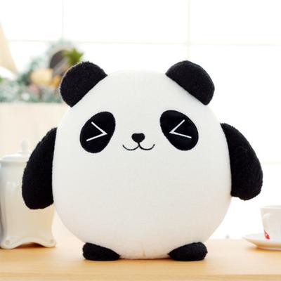 18cm Panda Plush Animals Doll Toys Fortune Cat Plush Toys Stuffed Lucky Car Decoration Gifts