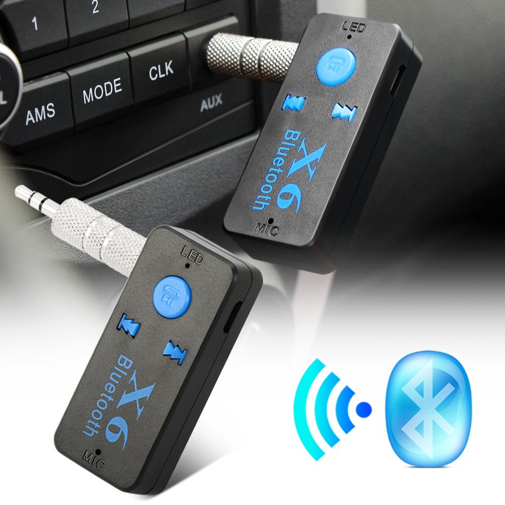 Buy Universal 3.5mm Jack Bluetooth Car Kit Hands Free Music Audio
