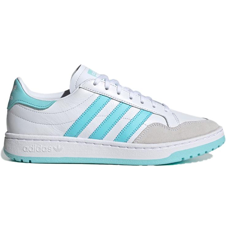 adidas Originals Team Court 'White Blue' Women's EF6070
