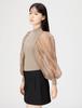 FRAY Sheer Dolman Sleeve Knit FWNT224011 BEG F I.D. Women's