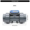 Digital Turbines Flowmeter Suitable For Farm & Garden Irrigation With LCD Display Measure Water Petrol Kerosene Methanol
