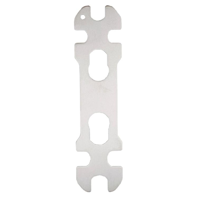 8 in 1 Porous Hexagon Wrench Steel Multifunction Wrench Flat Hexagon Wrench