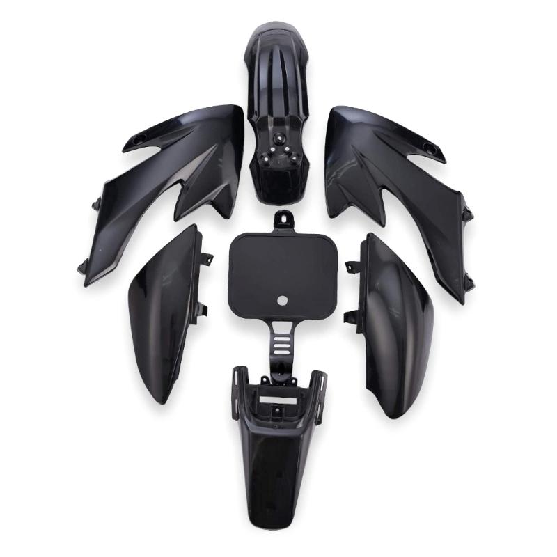 Plastic Fairing Body Kits Mudguard For CRF50 XR50 Pit Dirt Motorcycles Trail Bikes 2024 Year