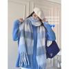 New Mohair Maillard Scarf Autumn and Winter Korean Premium Versatile Imitation Cashmere Warm Shawl