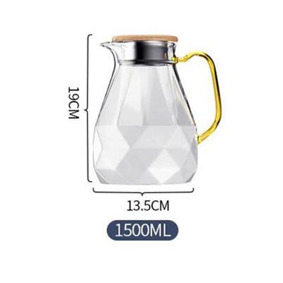 Pichet à eau froide en verre diamant Shangqi