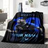 Mbappé Personalized Name Blanket Cozy Customizable Blanket Comfortable Perfect for Picnics Bedding Office Chair Office for All Occasions