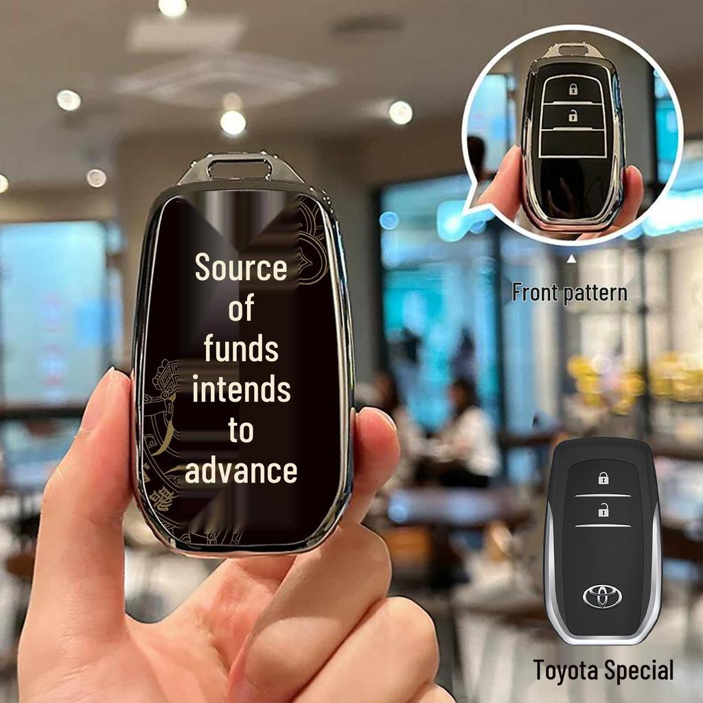 Toyota Car Key Covers and Accessories for Camry, RAV4, Corolla, Levin, Avalon, and More